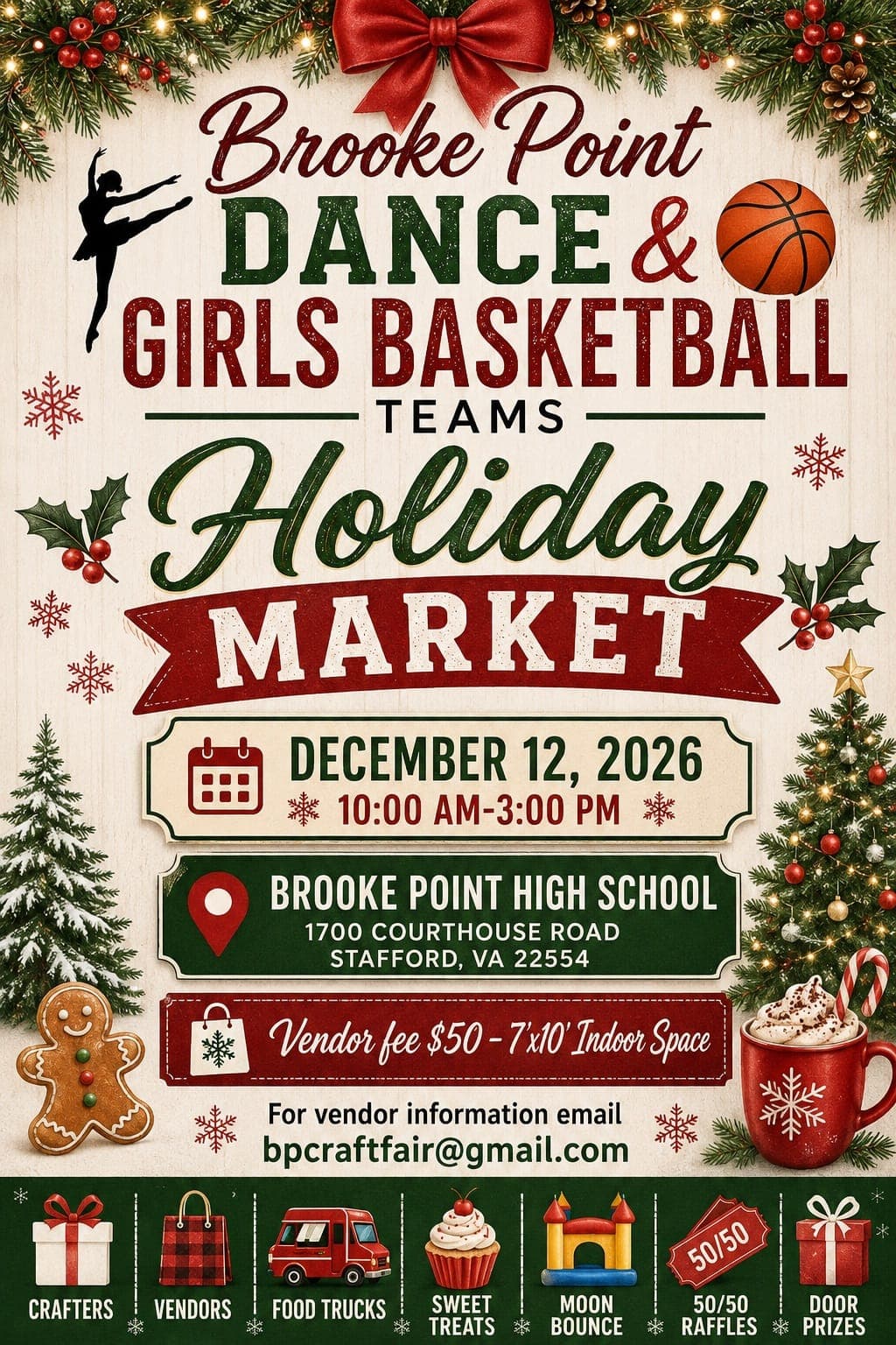 Brooke Point Dance & Girls Basketball Teams Holiday Market