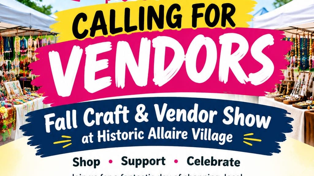 Fall Craft & Vendor Show