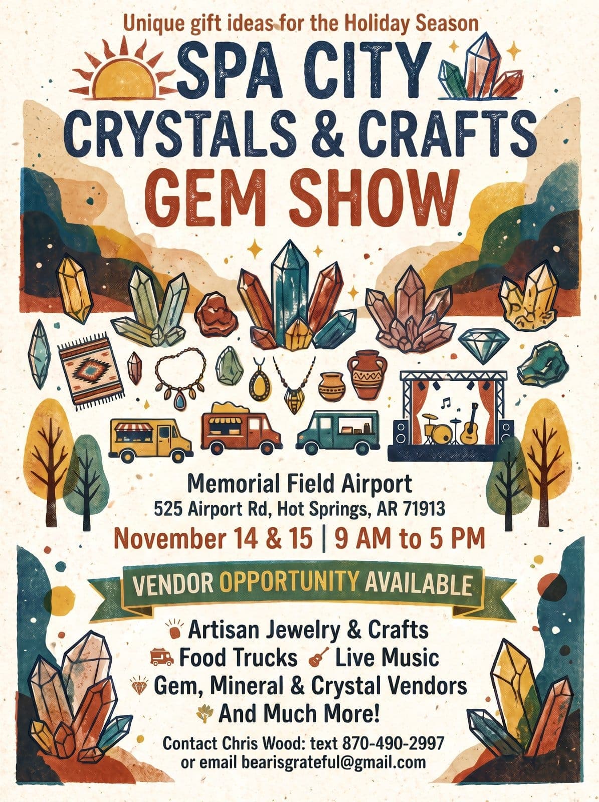 Spa City Crystals and Craft Gem Show