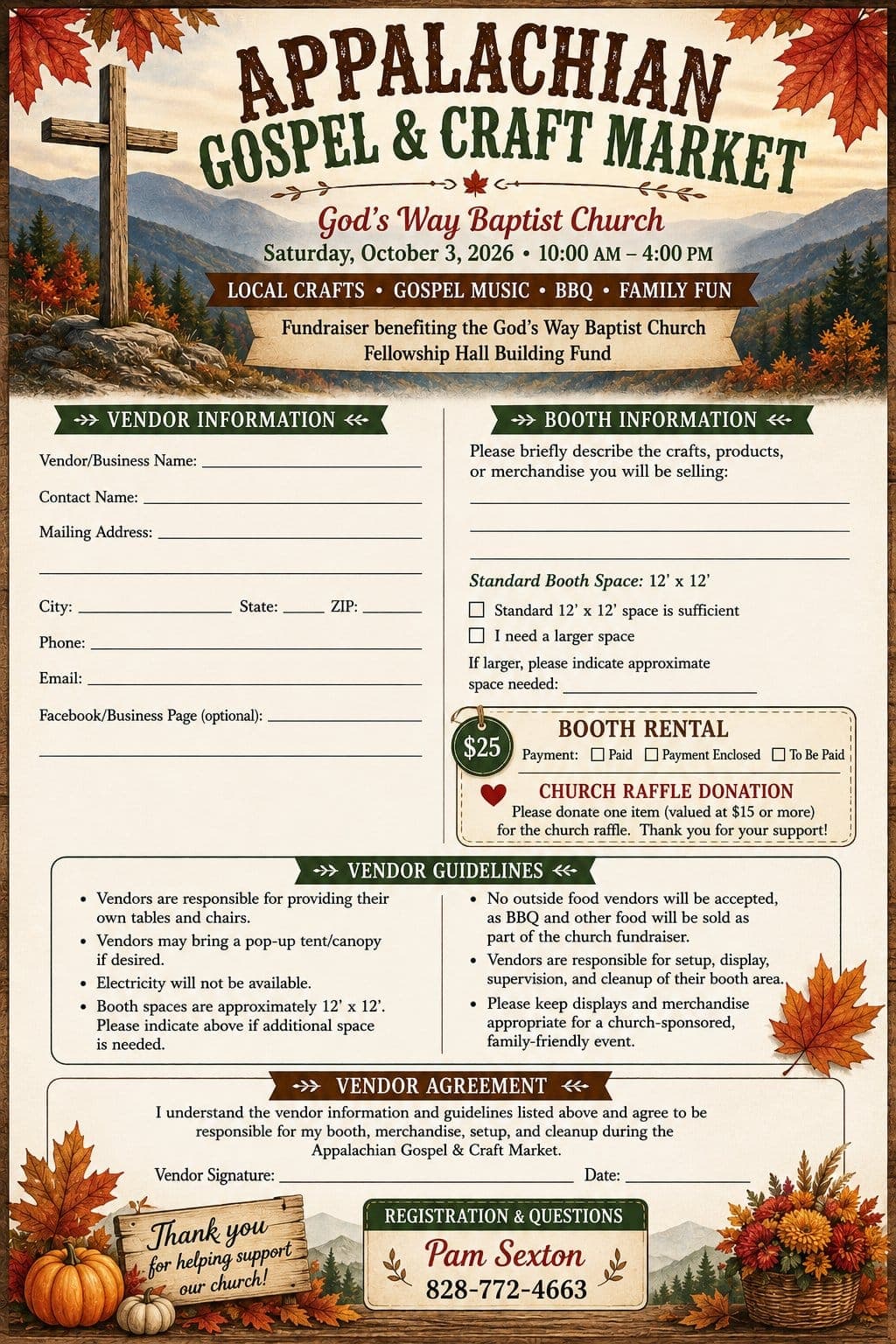 Appalachian Gospel Craft Market