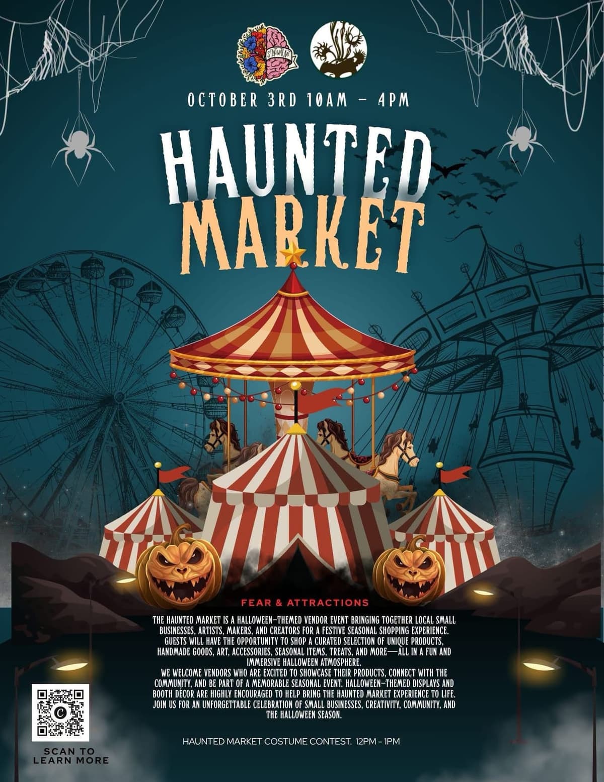 Start with Art Haunted Market