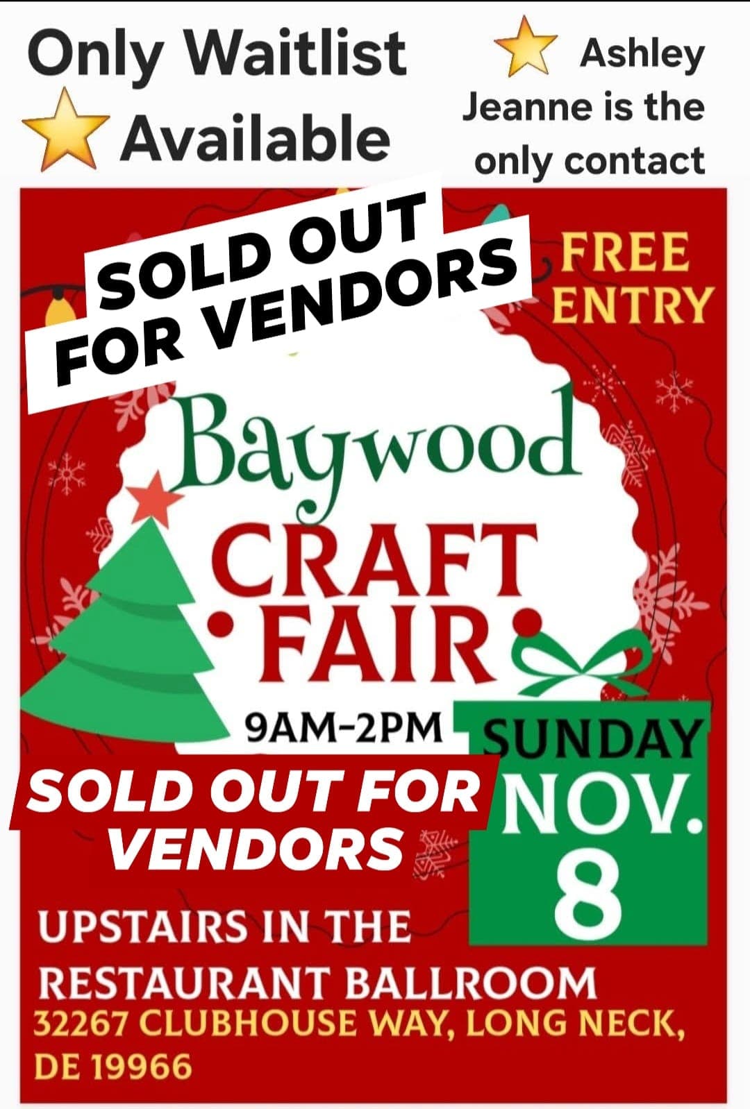 Baywood Craft Fair 2026