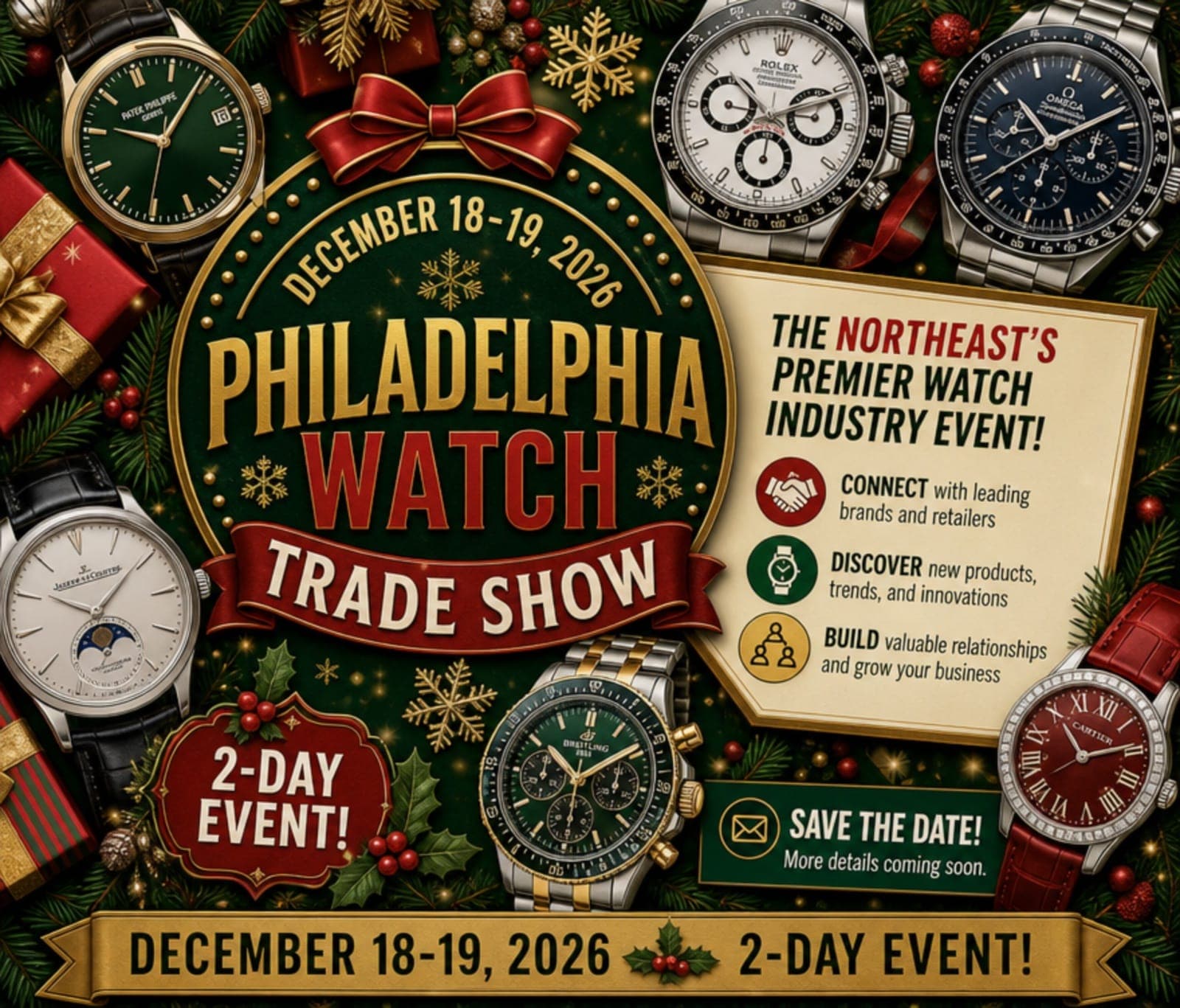 Philadelphia Watch Show Christmas Edition