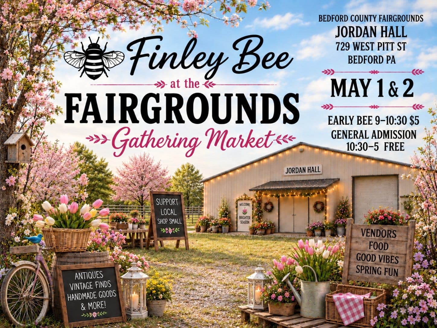 Finley Bee at the Fairgrounds - Gathering Market