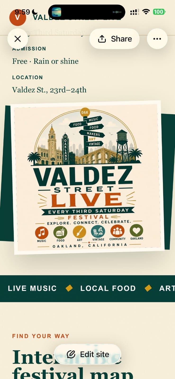 Every Third Saturday on Valdez Street