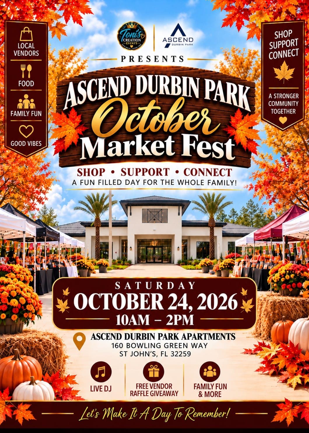 October Market Fest at Ascend Durbin Park