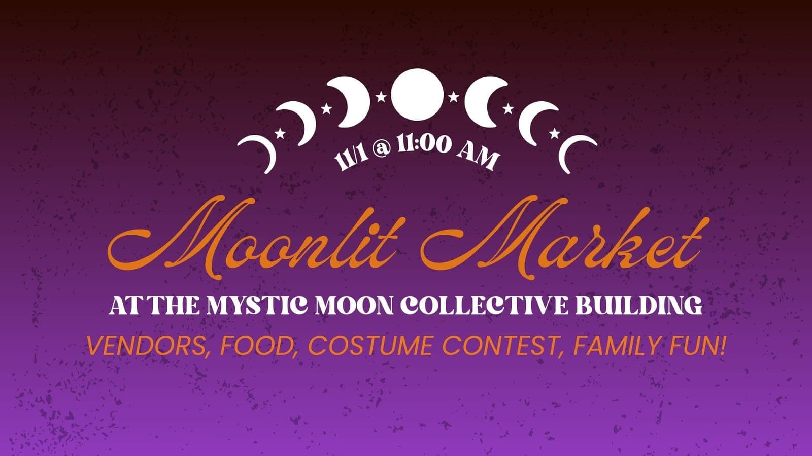 Fall Moonlit Market at The Mystic Moon Building