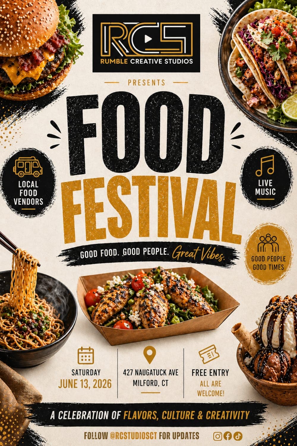 Rumble Creative Studios: Food Festival