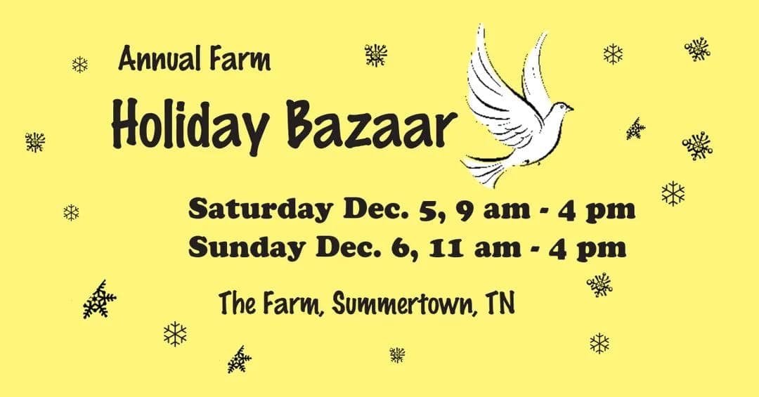 33rd Annual Holiday Bazaar