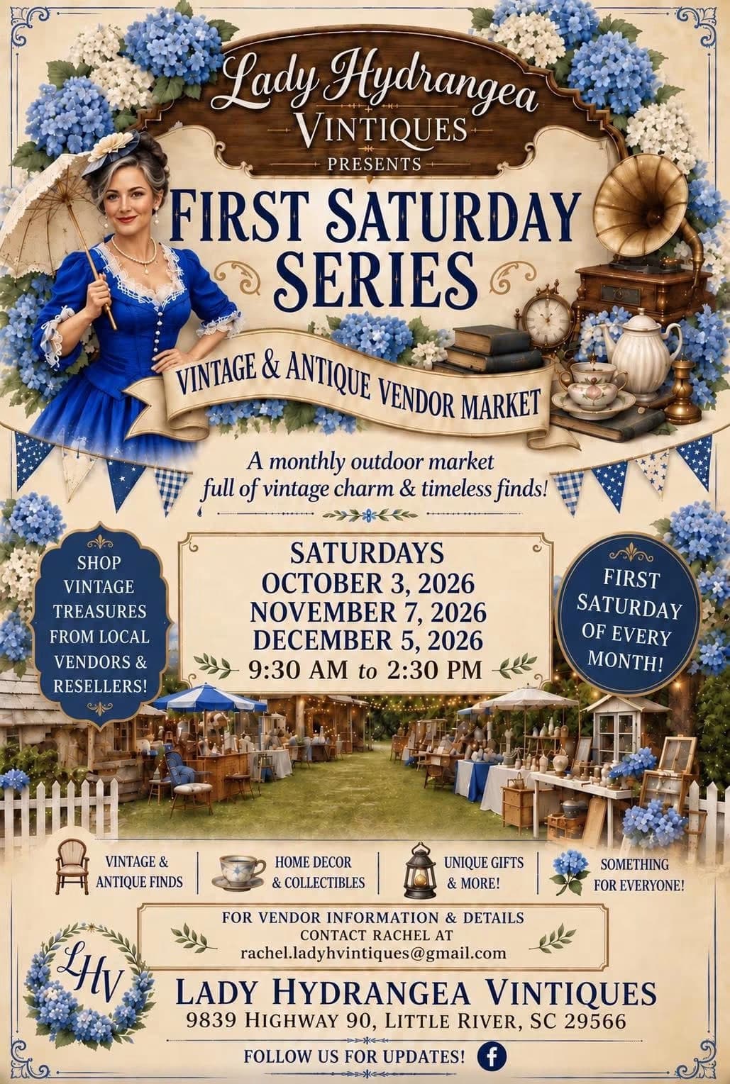 LHV First Saturdays Vintage & Artisan Market