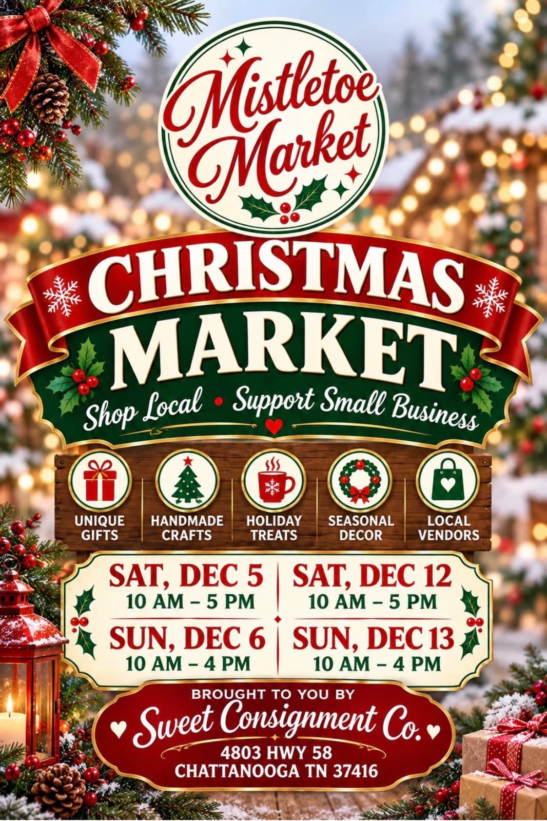 Mistletoe Market on 58