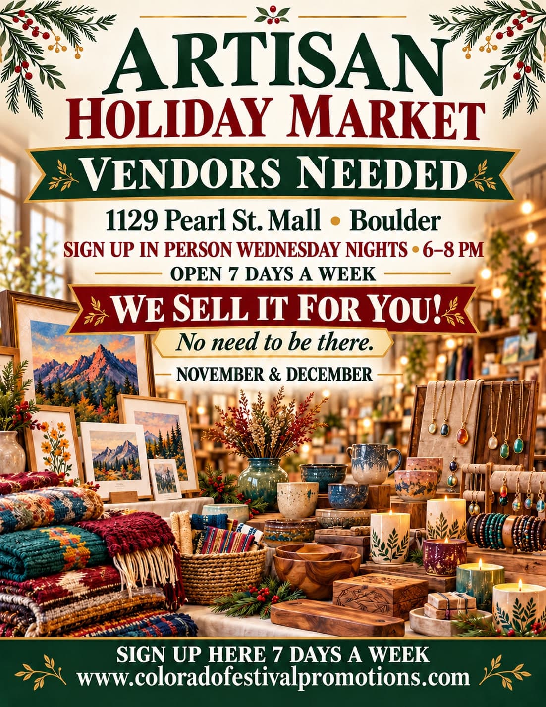 Boulder Artisan Holiday Market