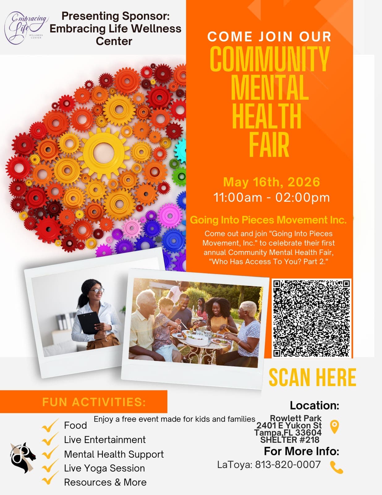 Who has access to you mental health fair