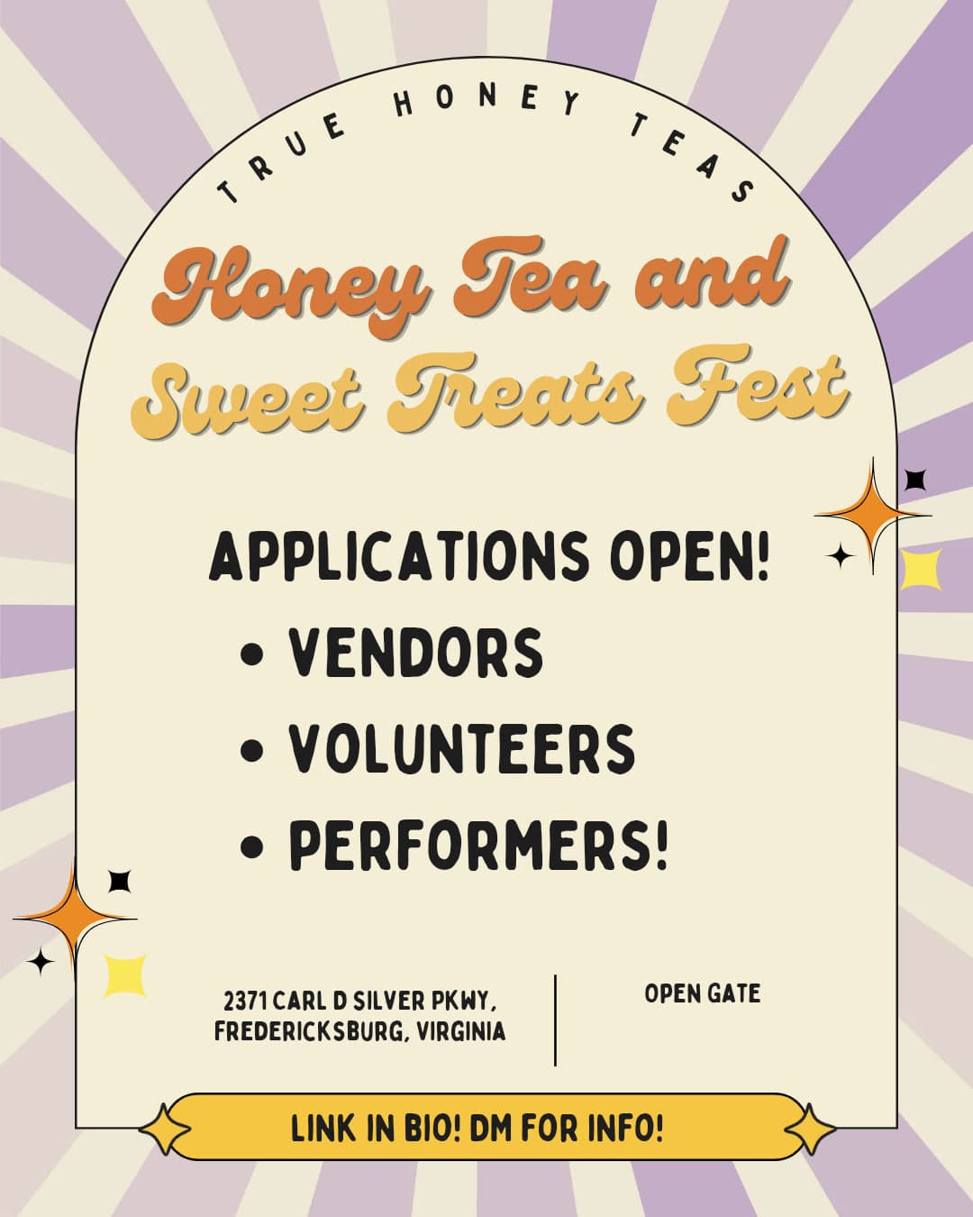 Honey Teas and Sweet Treats Festival