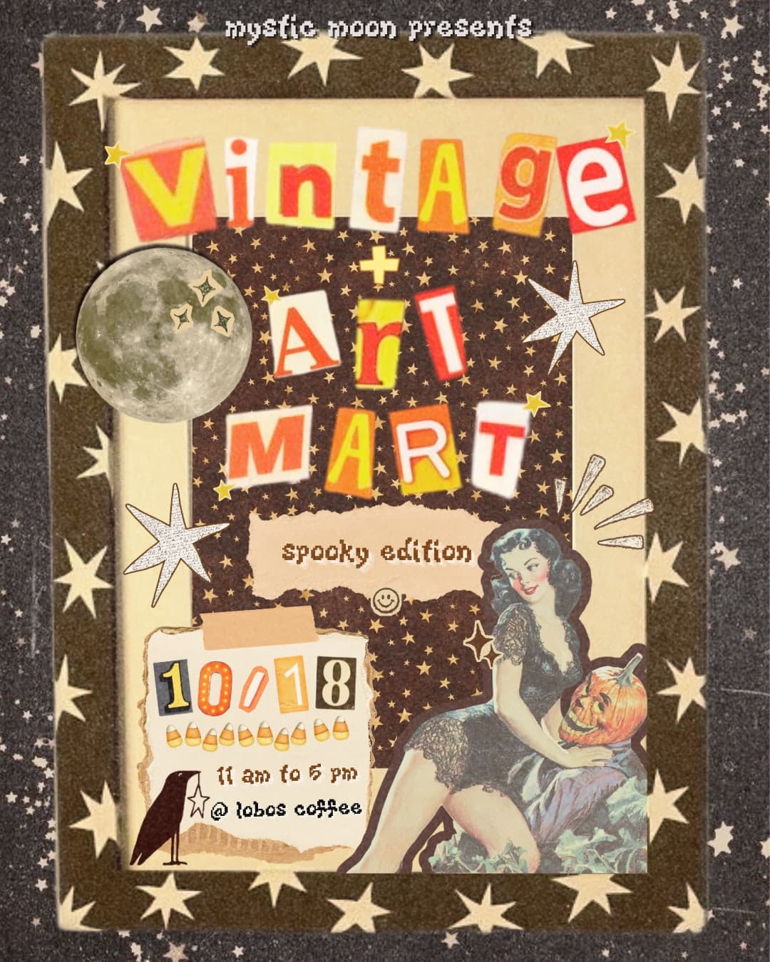 Vintage + Art Mart SPOOKY EDITION 🎃