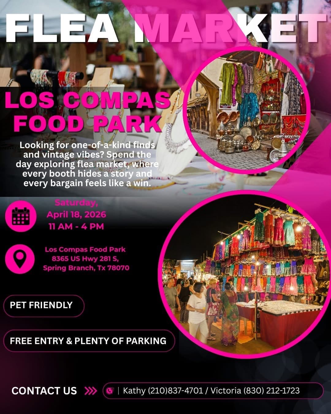 Flea Market / Yard Sale / Artisan Market - Los Compas Food Park