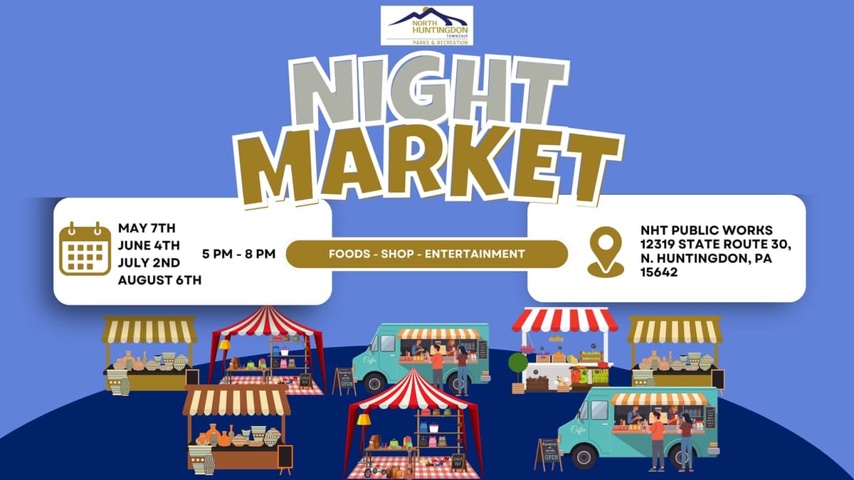 North Huntingdon Night Market - May