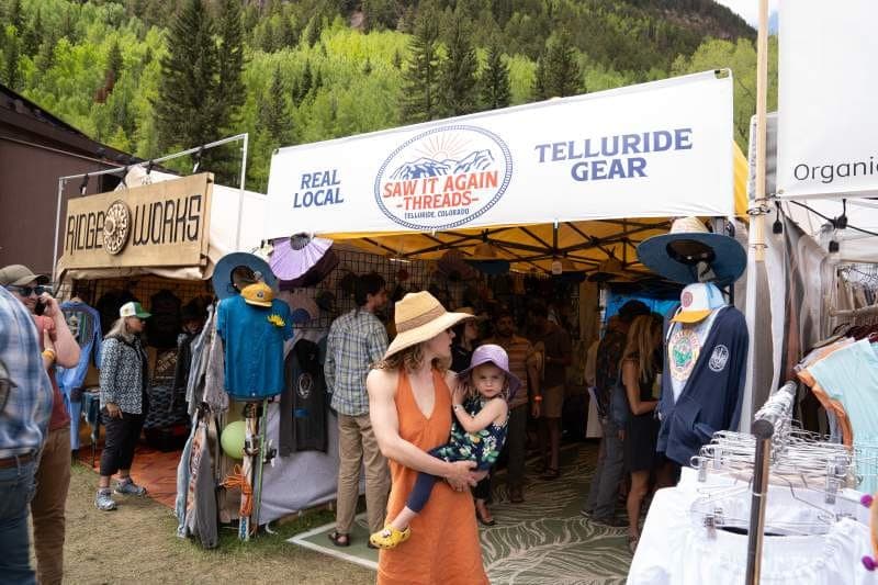 Telluride Bluegrass Festival Craft Vendors