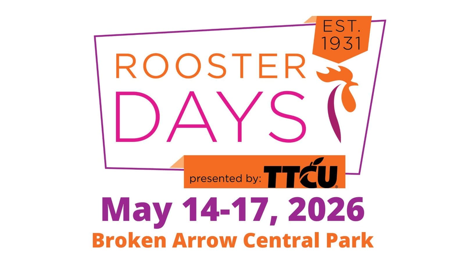 Rooster Days Festival 2027 (95th Year)