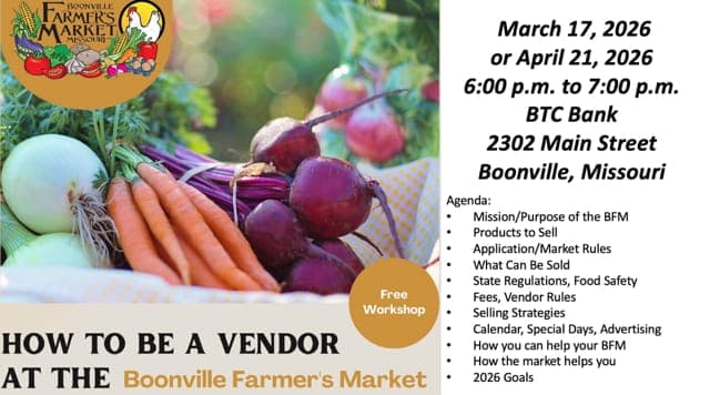 Boonville Missouri Farmers Market