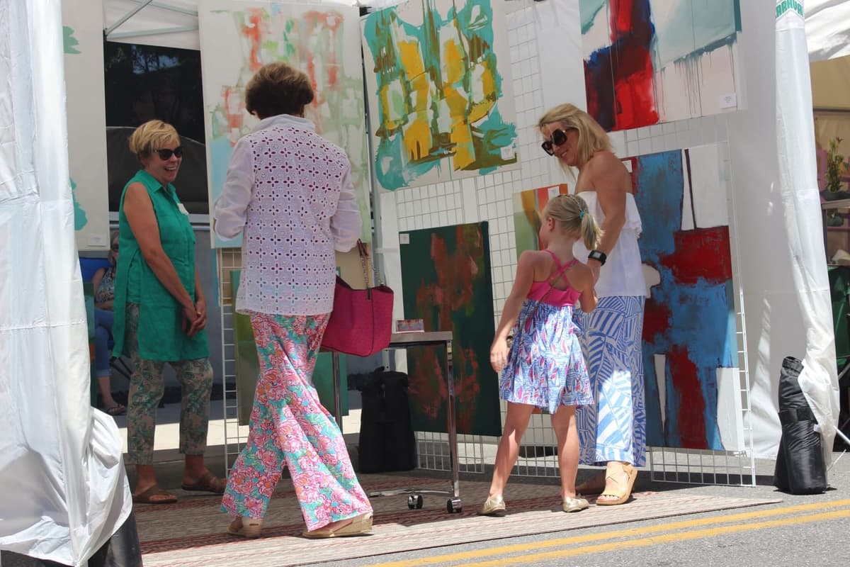 Roanoke Sidewalk Art Show