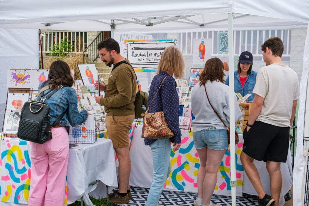 Artsfest on Historic Walnut Street