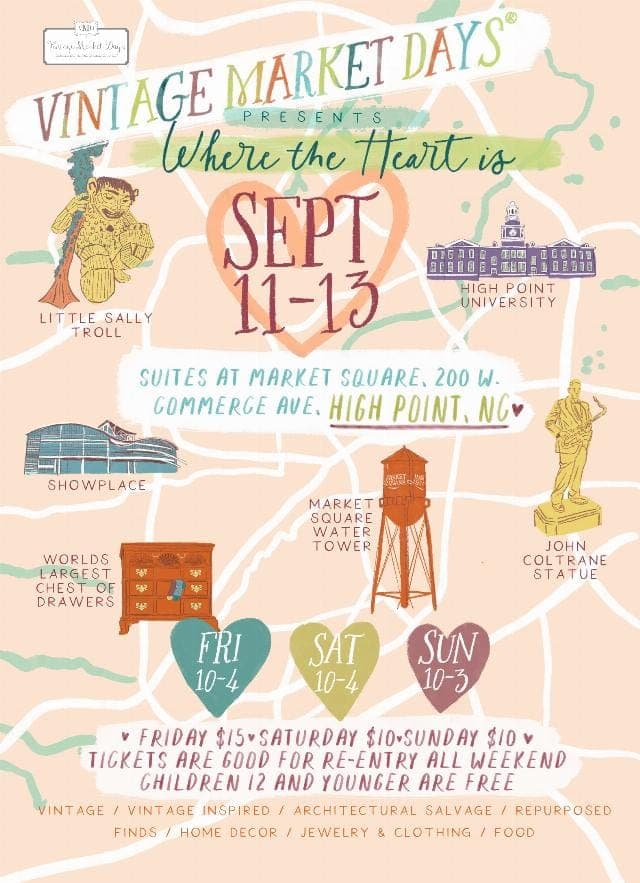 Vintage Market Days of Piedmont Triad
