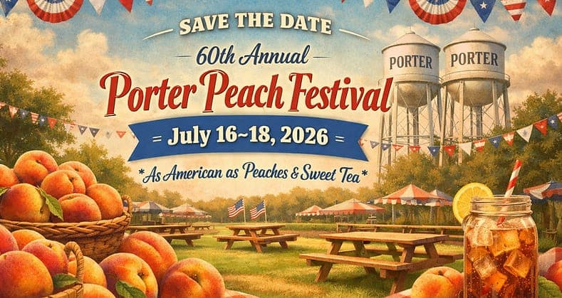 Porter Peach Festival 2026 (60th Annual)