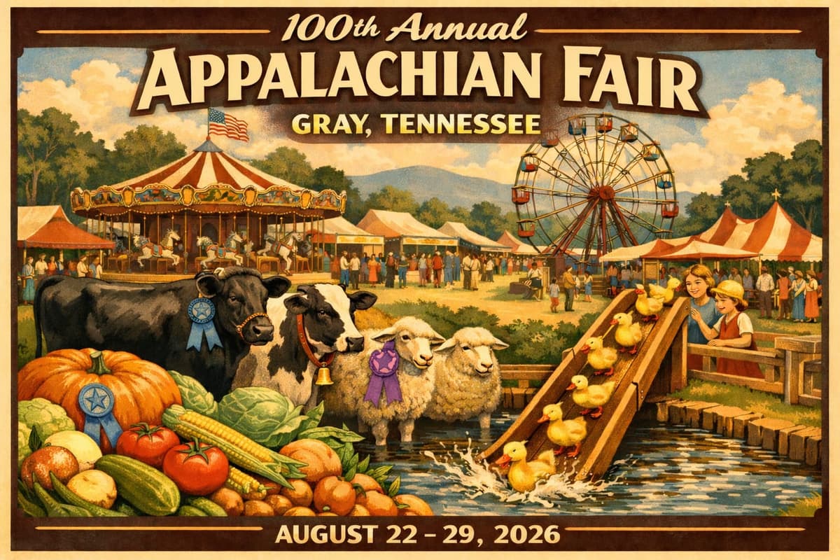 Appalachian Fair 2026 (Gray)