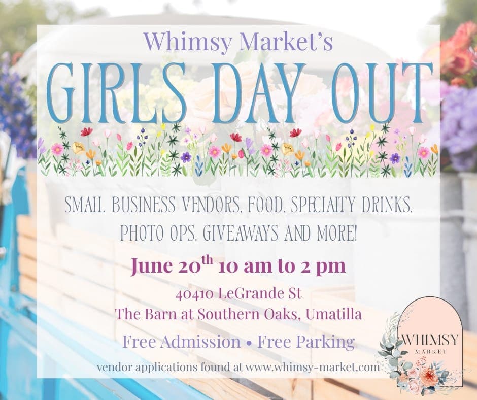 Whimsy Market and Girls Day Out