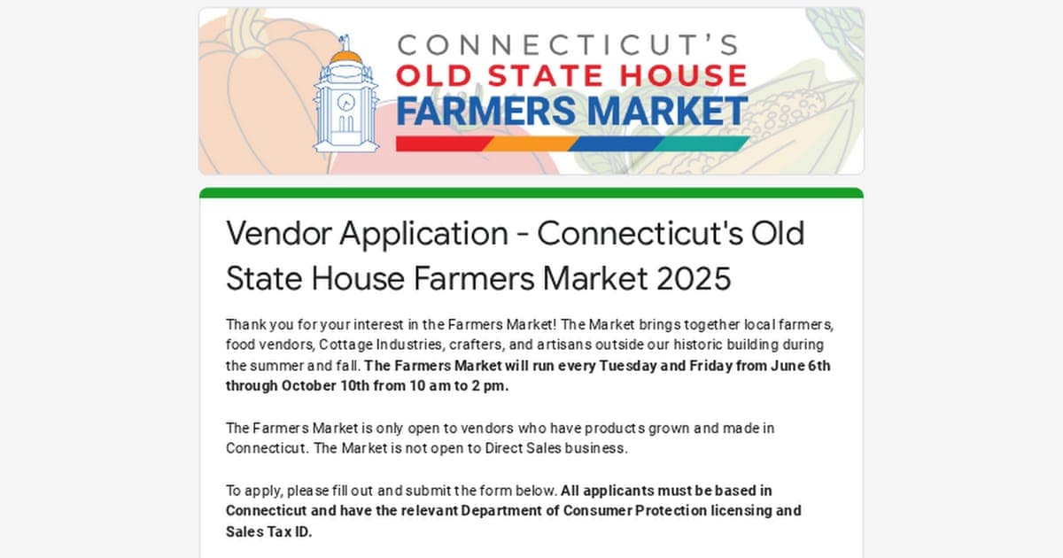 Old State House Farmers Market