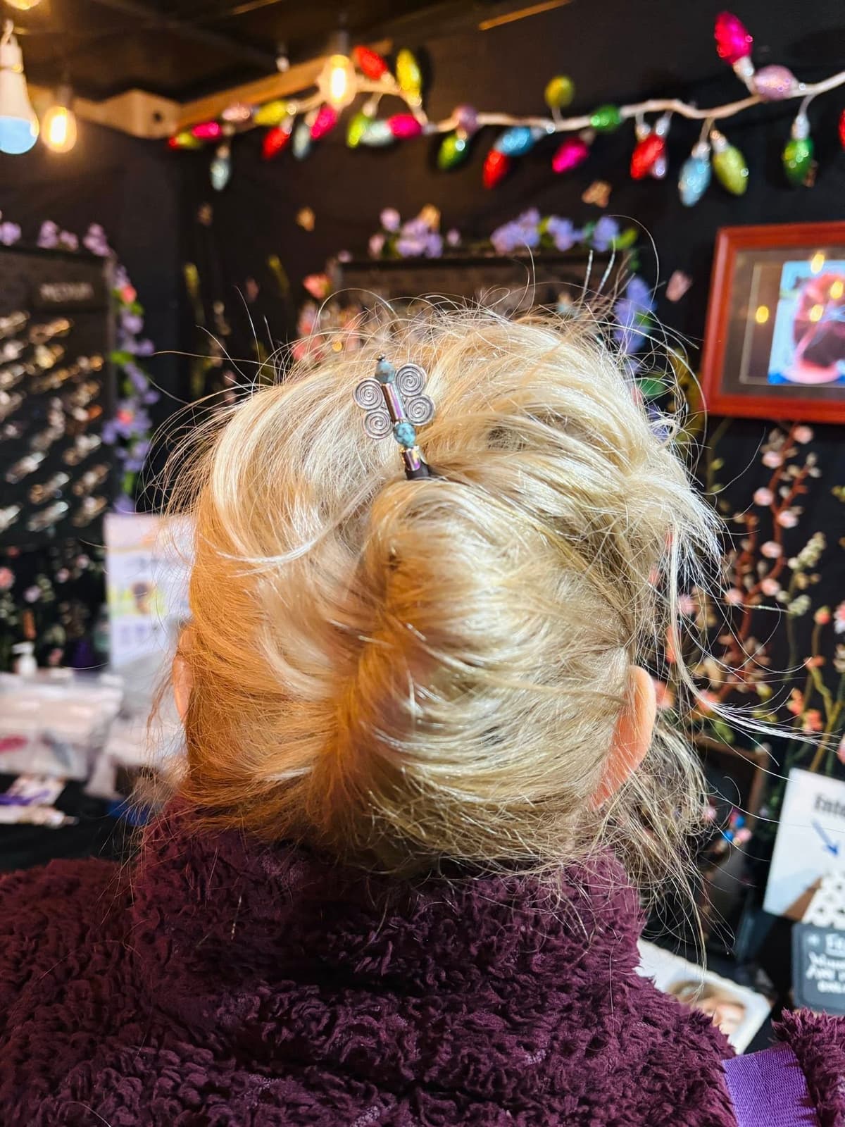 Incan Butterfly Hair Stick