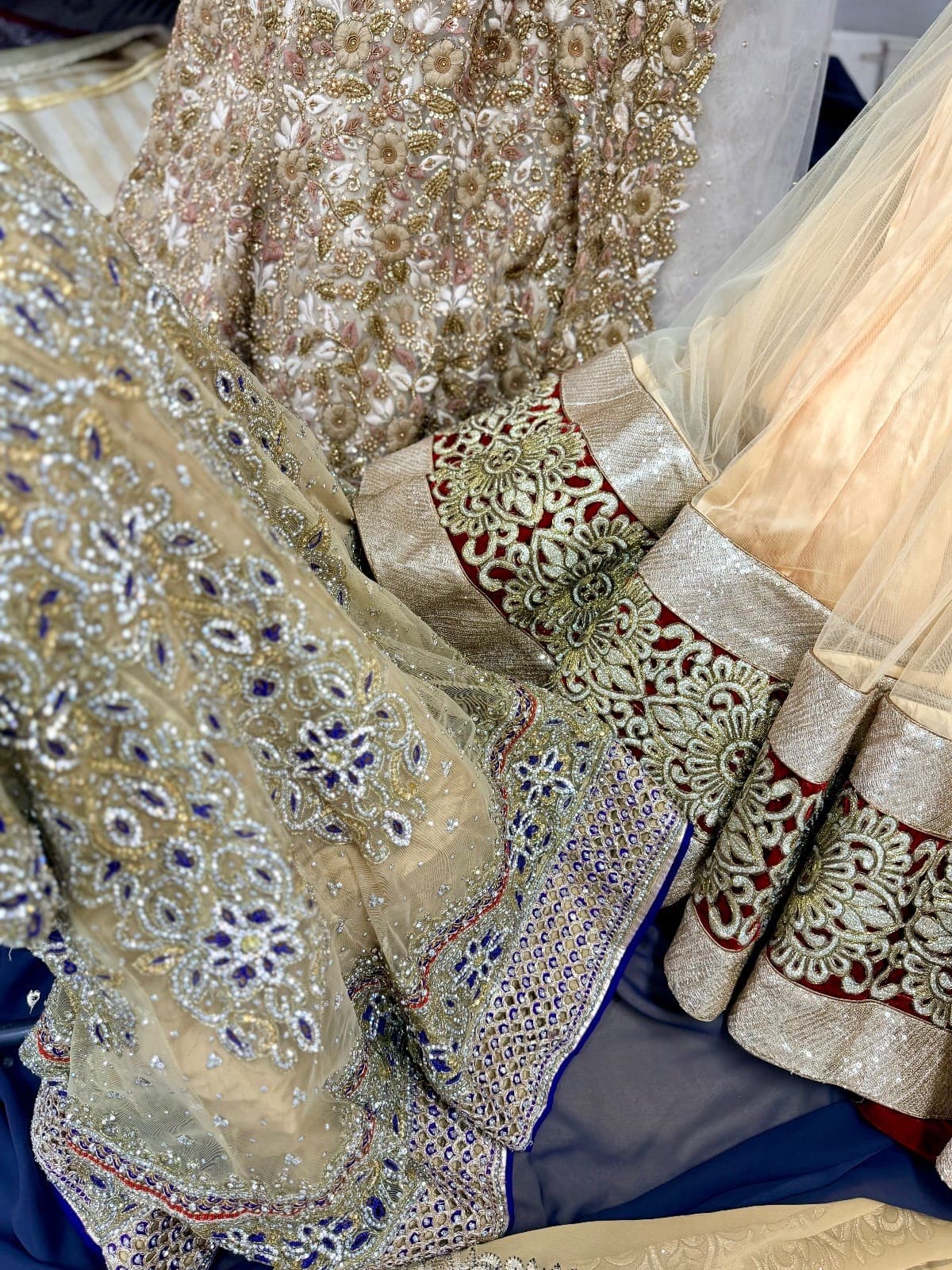 Embroidery skirts