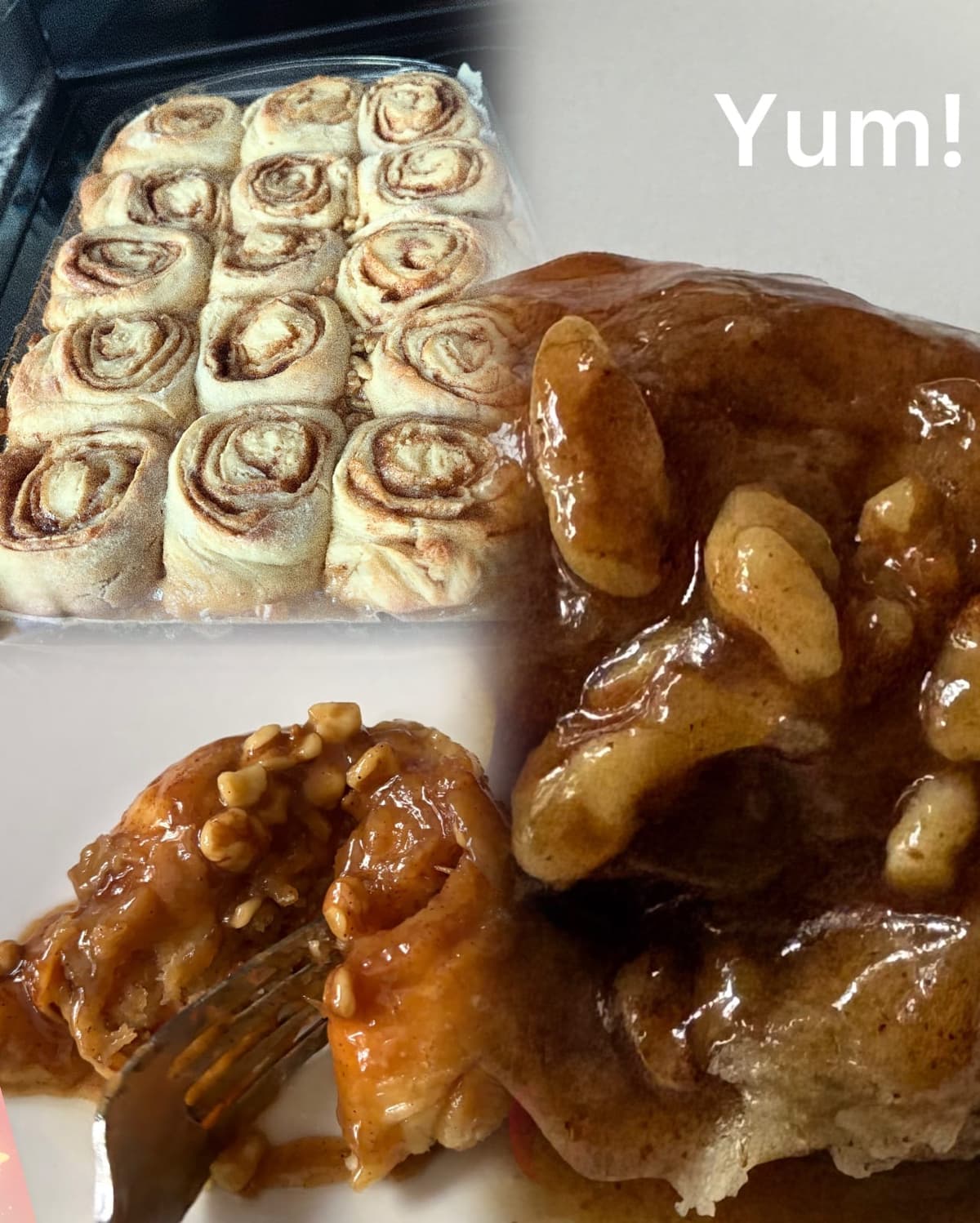 Walnut sticky buns 
