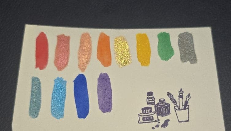 Journal Your Way Custom Half Pan Watercolors by Brighter Day Pigments