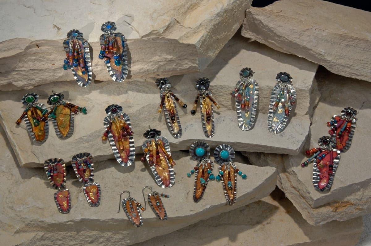 earrings on Austin Stone