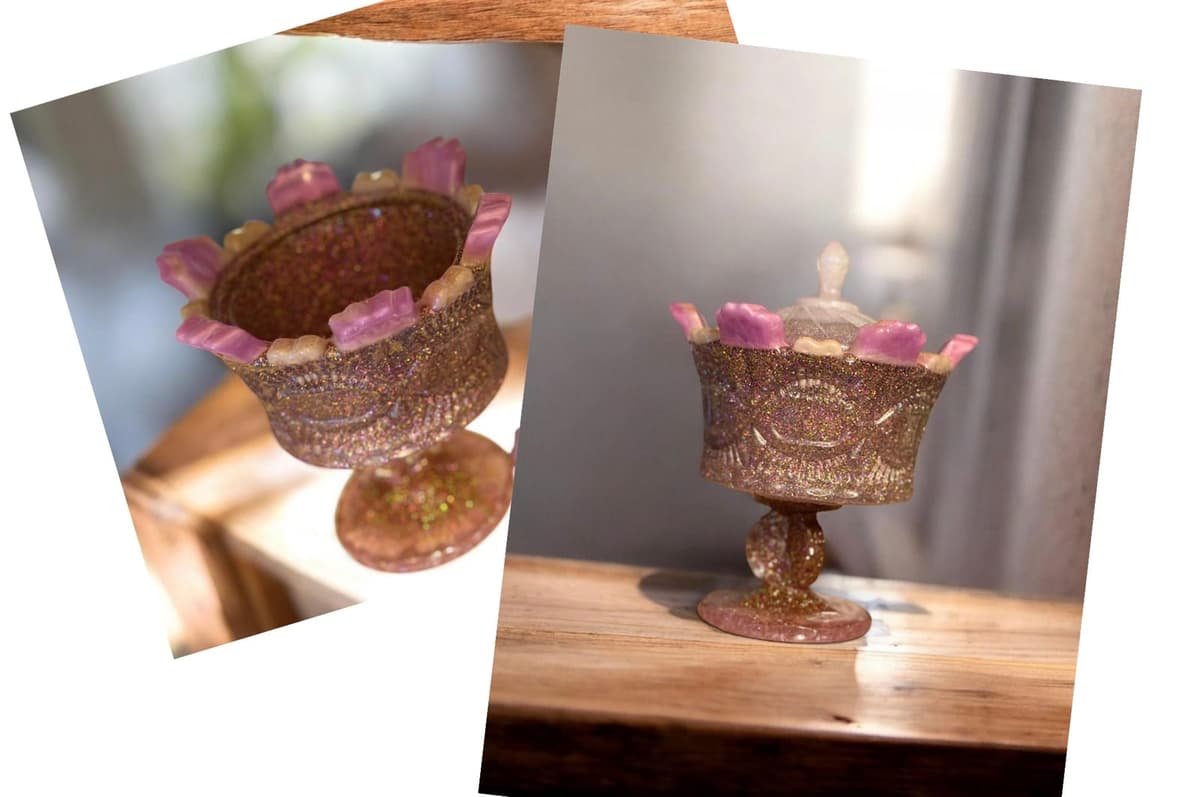 Resin trinket crown $22.00