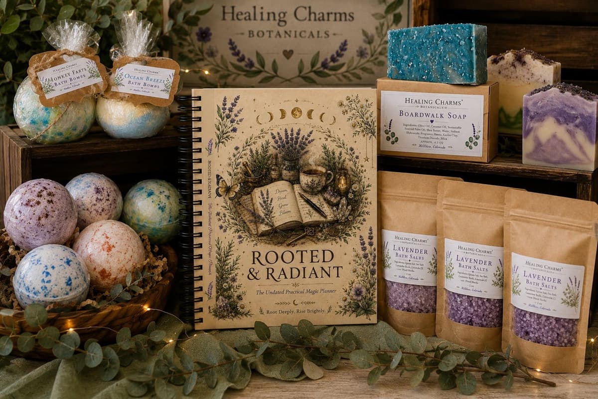 Handcrafted self-care, intentional planning & a little everyday magic.