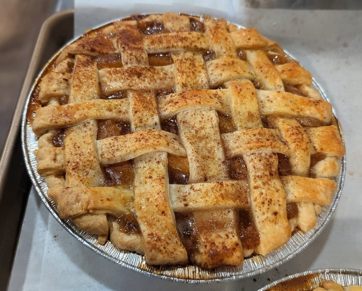 Fresh Peach Pie
