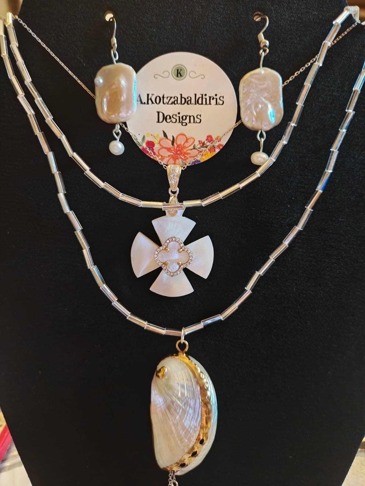 Necklaces and crosses