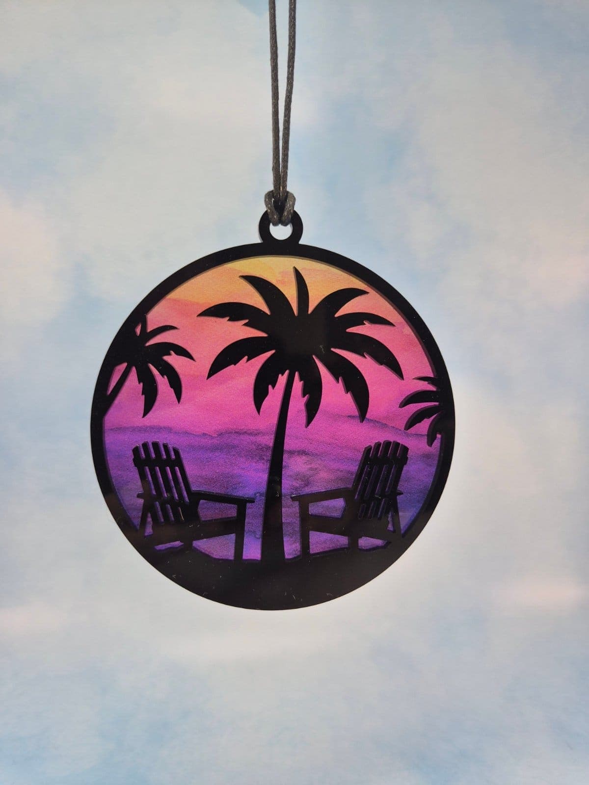 Beach Scene Suncatcher