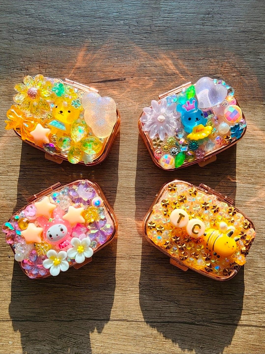 Kawaii inspired pill boxes
