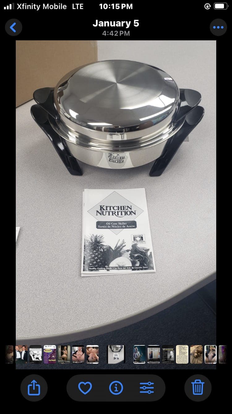 Oil core electric skillet
