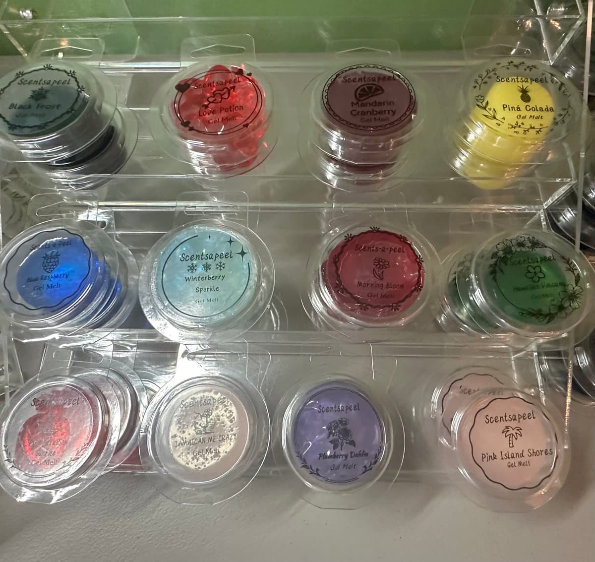 Gel melts 
