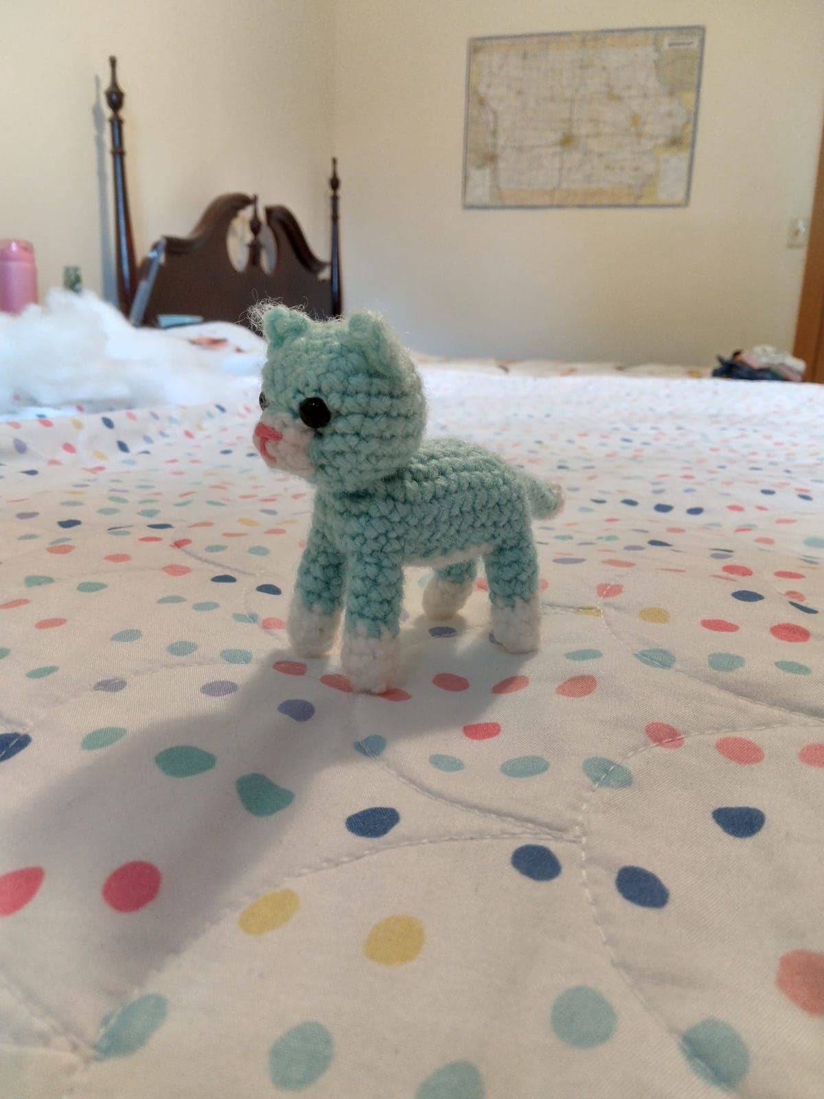 Cat made from our own pattern!
