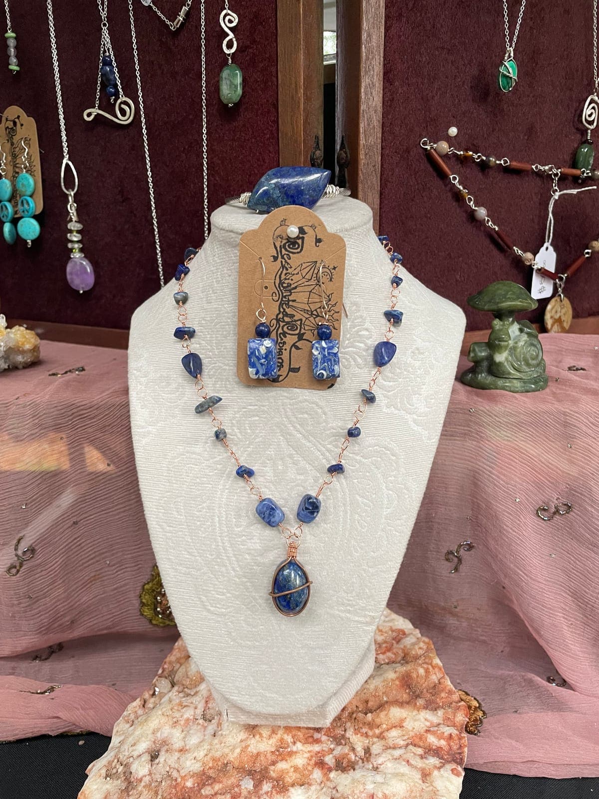 Beautiful lapis set 