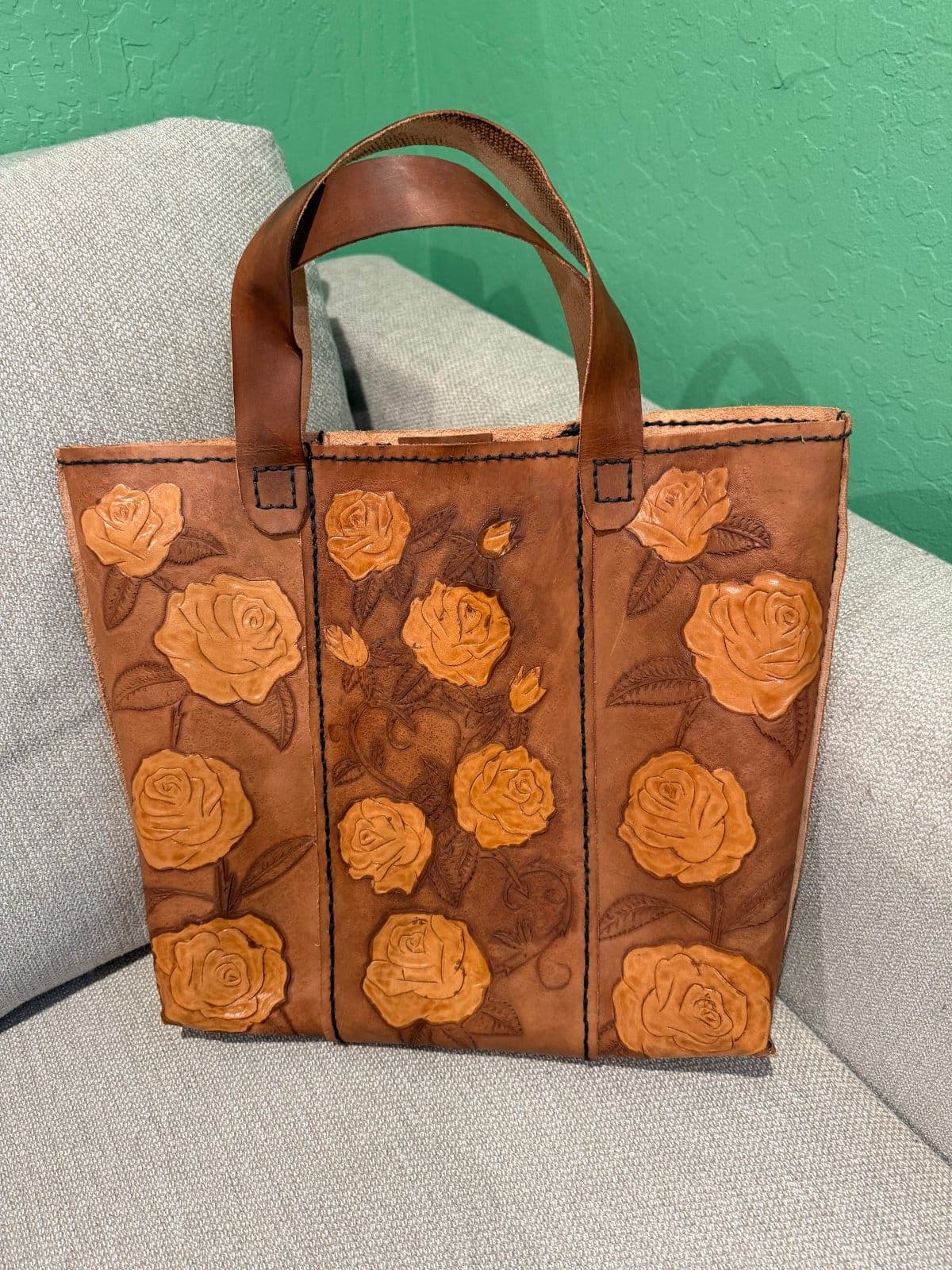 Rose Book Bag