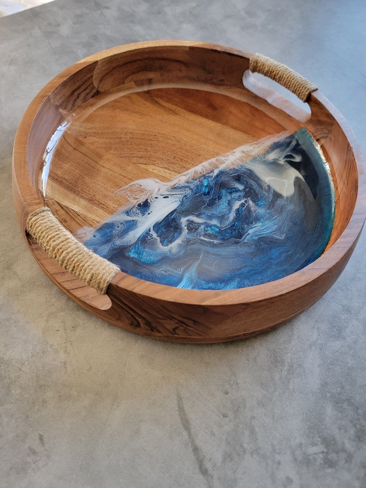 Round Serving Tray