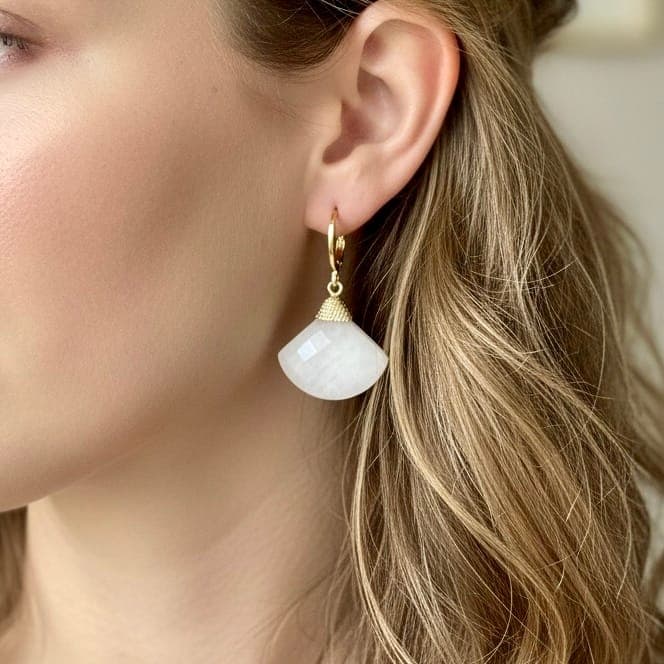 The Esther Earrings named after my maternal grandmother-the inspiration for my business