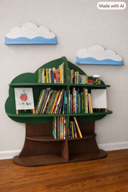 Tree bookshelf